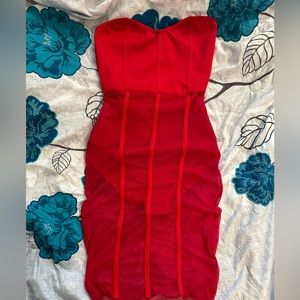 Pretty Little Thing Bodysuit Dress